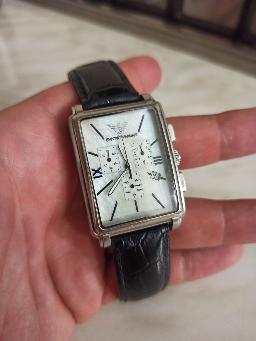 Часы Emporio Armani AR 0141, хронограф годинник армані