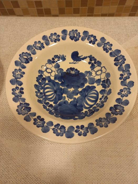 Talerz Włocławek prl fajans