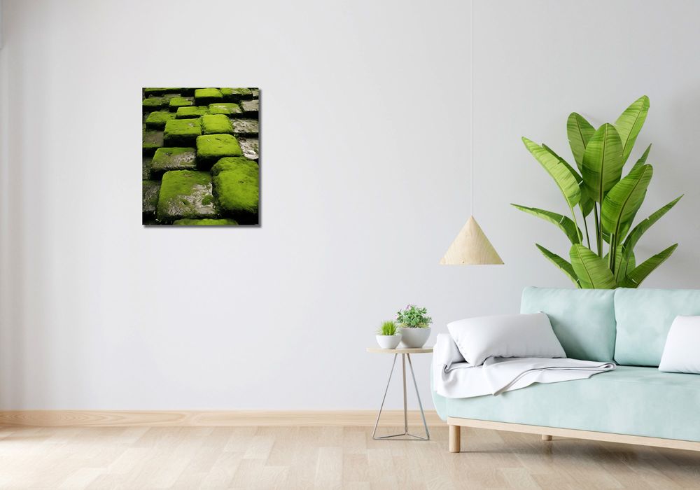 Obraz 50x60cm Zielona Mozaika