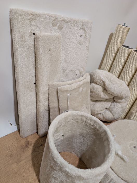 Penelope Drapak Dla Kota Beżowy 55X40X116Cm Po Zwrocie