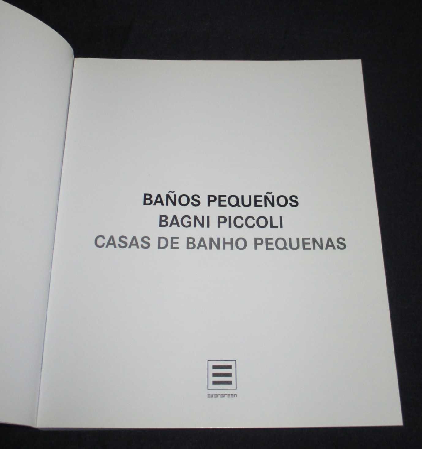 Livro Casas de Banho Pequenas Evergreen