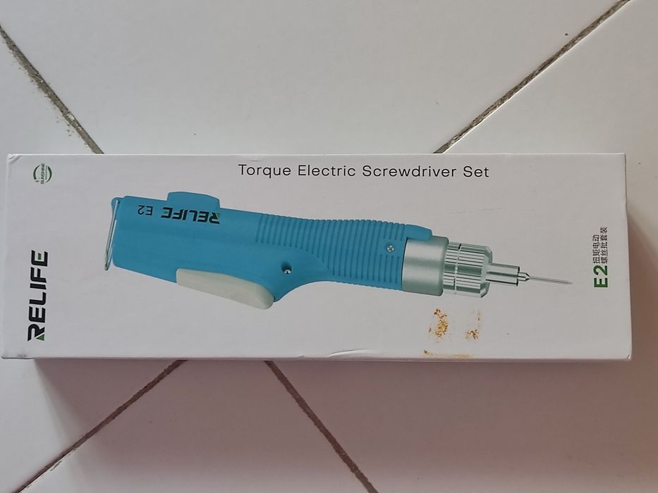Chave de Fenda Elétrica Recarregável