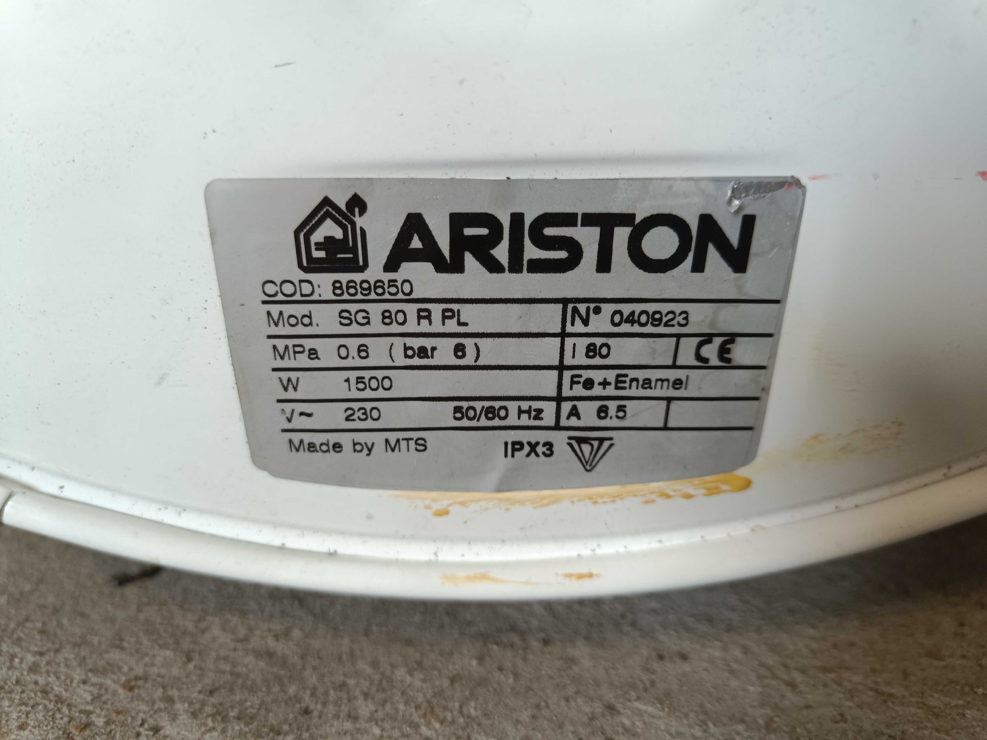 Bojler elektryczny Ariston 80L