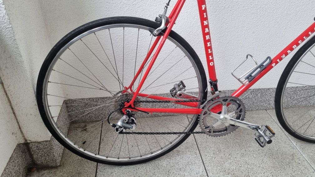 Szosa retro klasyk, osprzęt Shimano 105, kolażówka, szosa