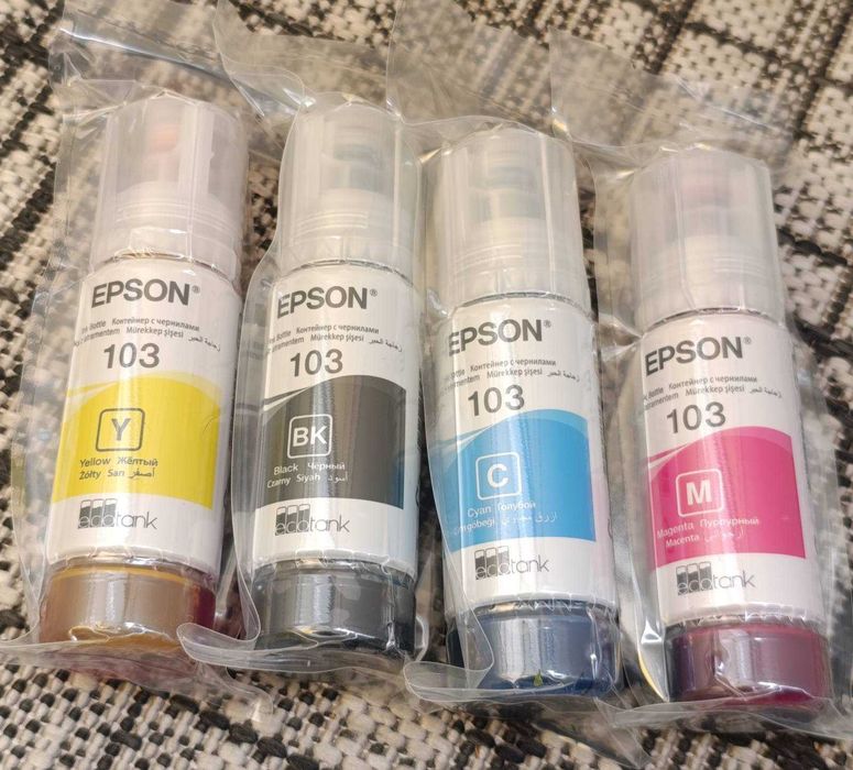 Оригінальні чорнила Epson 103 key
