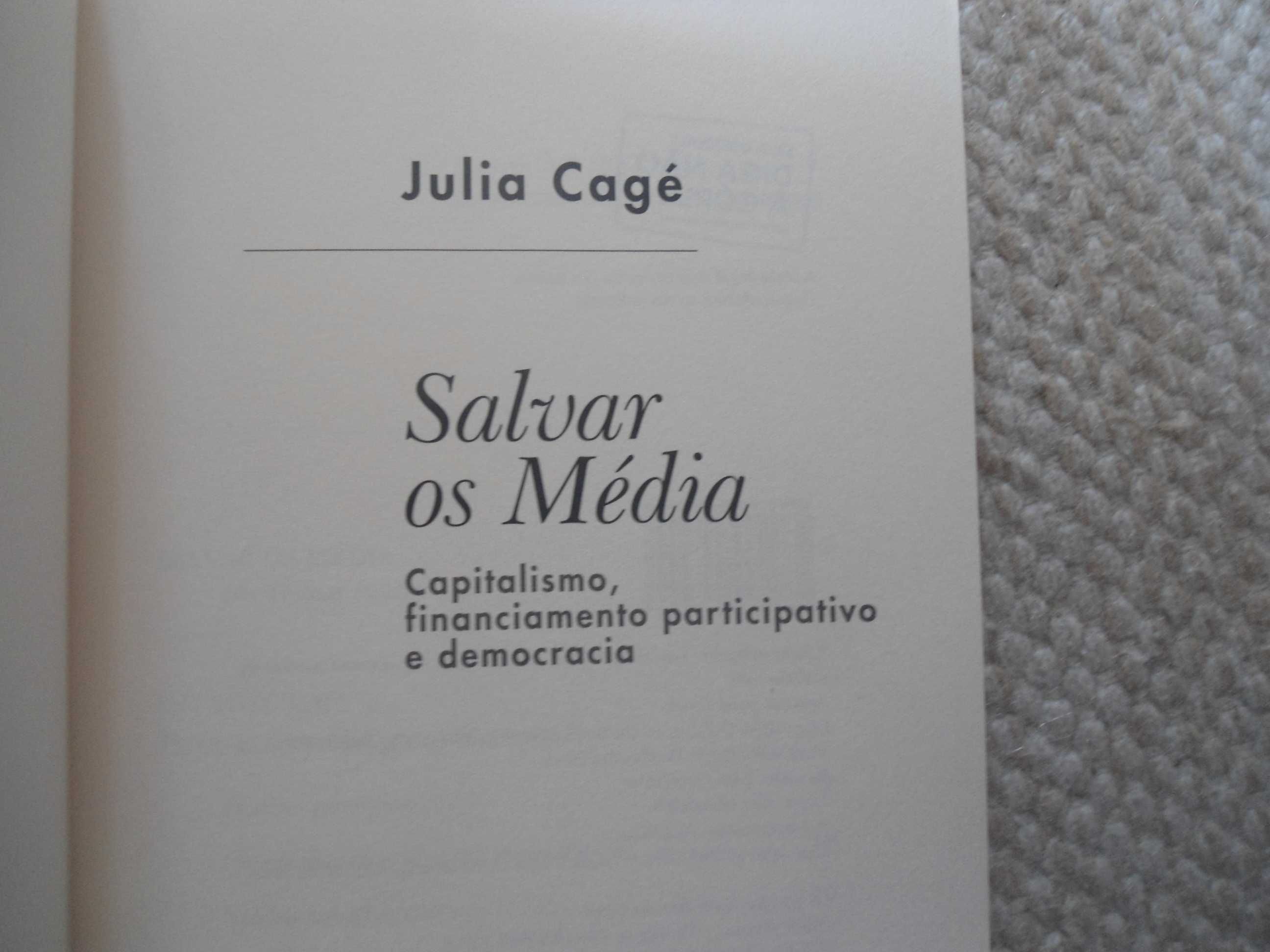 Salvar os Média por Julia Cagé