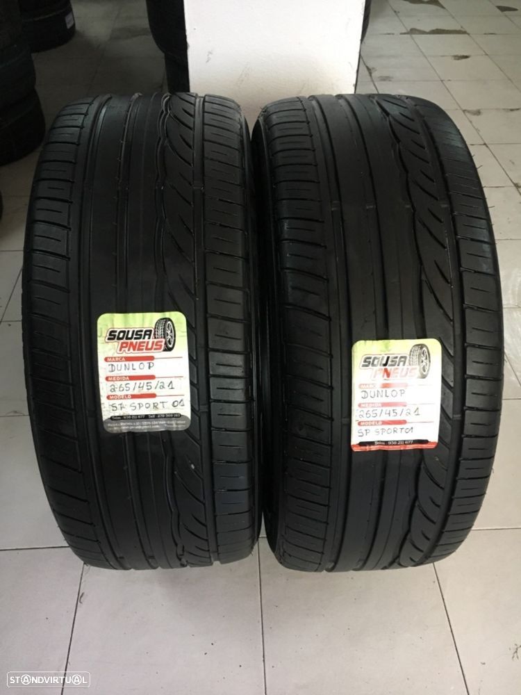 2 pneus dunlop 265-45r21 entrega gratis