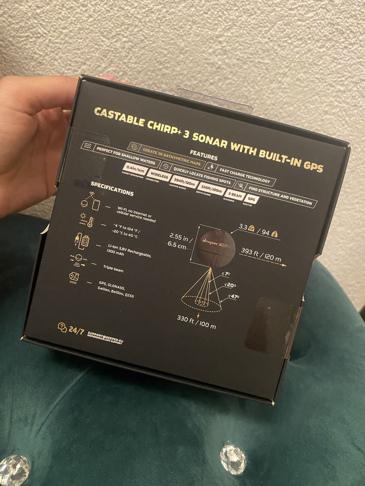 Deeper chirp+ 3 echosonda wedkarska