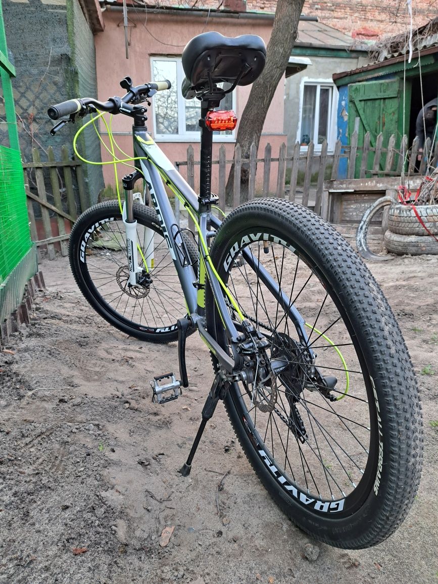 Велосипед Ardis Terra MTB 26" 15" Сірий/Жовтий