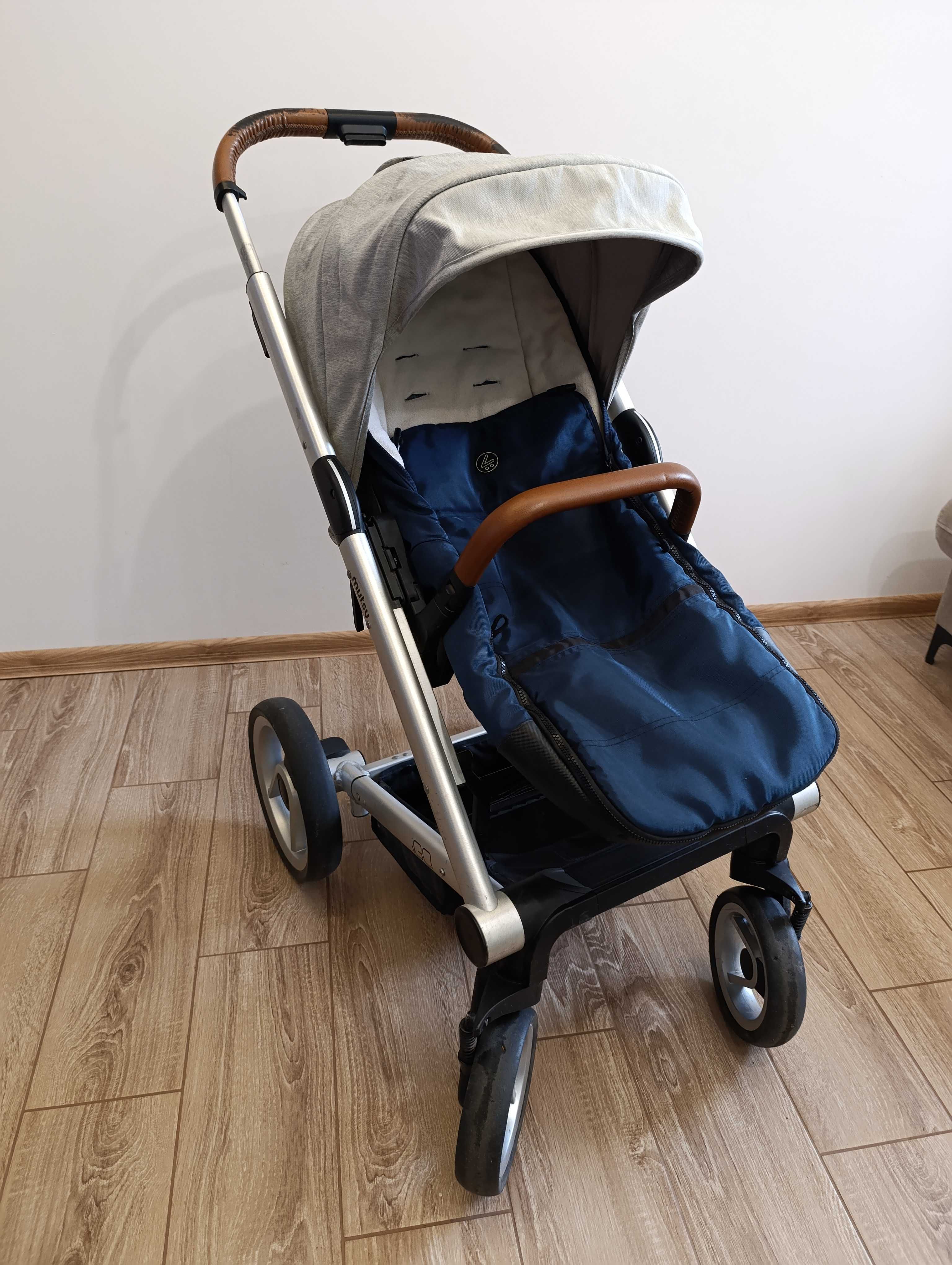Wózek Mutsy Igo 3w1 + baza ISOFIX 4w1