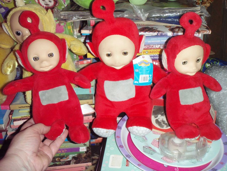 TELETUBISIE maskotki, figurki bajki DVD i inne