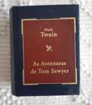 Livro em  Miniatura "As Aventuras de Tom Sawyer", de Mark Twain