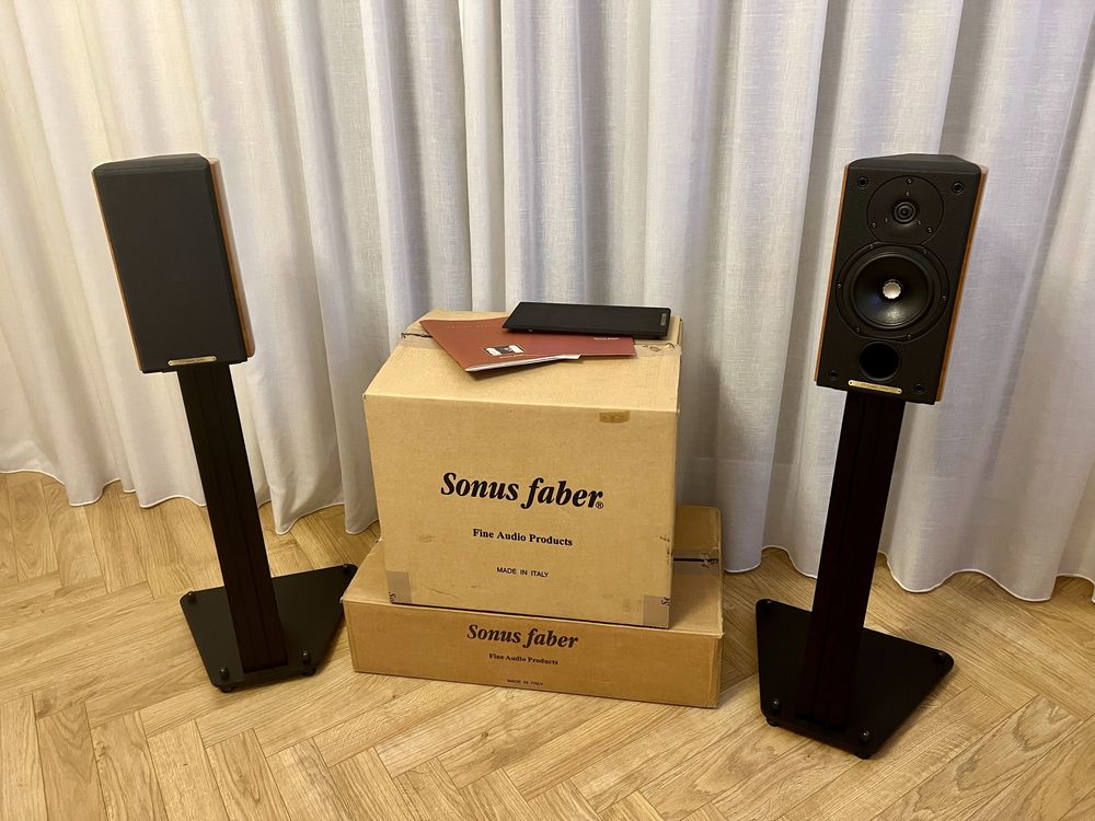 IDEALNE - Sonus faber Concertino Domus + KARTONY - monitor kolumny