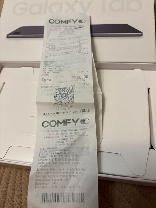 Планшет Samsung A7 lite