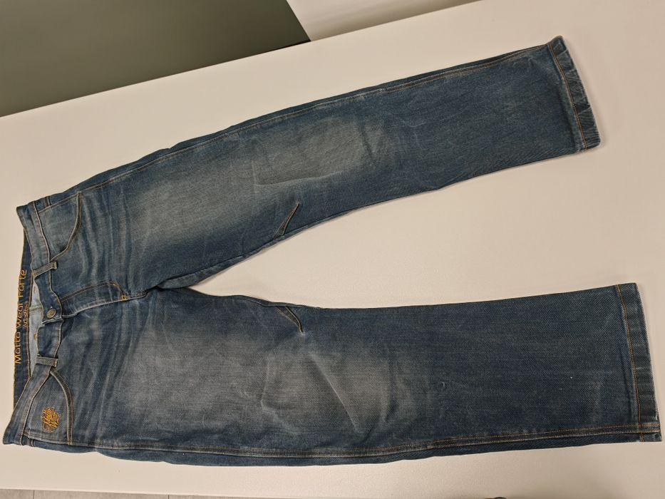 Jeansy motocyklowe Italia Forte Armalith 2.0 XL + pas Rebelhorn