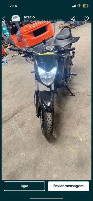 Vendo/Troco Sym Wolf 125