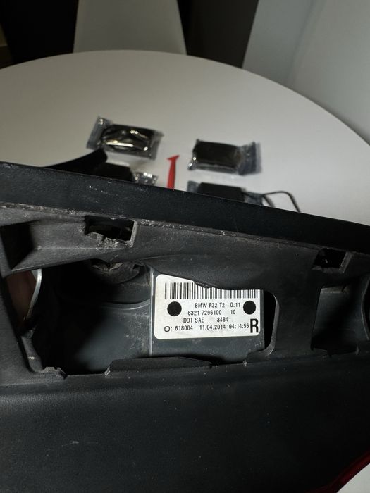 Руль BMW M-style + задние стопы (можно отдельно) - отличное состояние