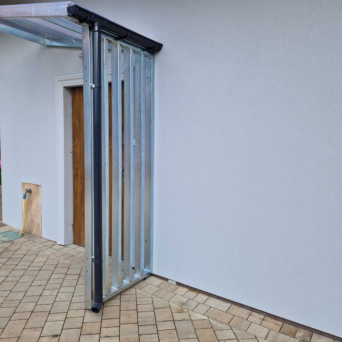 Zadaszenie nad drzwi wejściowe, daszek nad drzwi Nowoczesny Producent