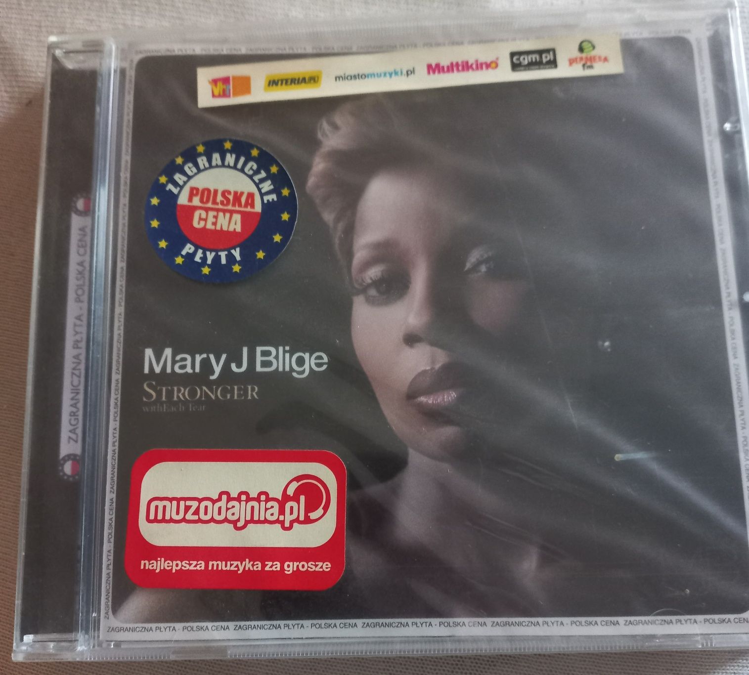 Mary J Blige "Stronger" cd nowa w folii