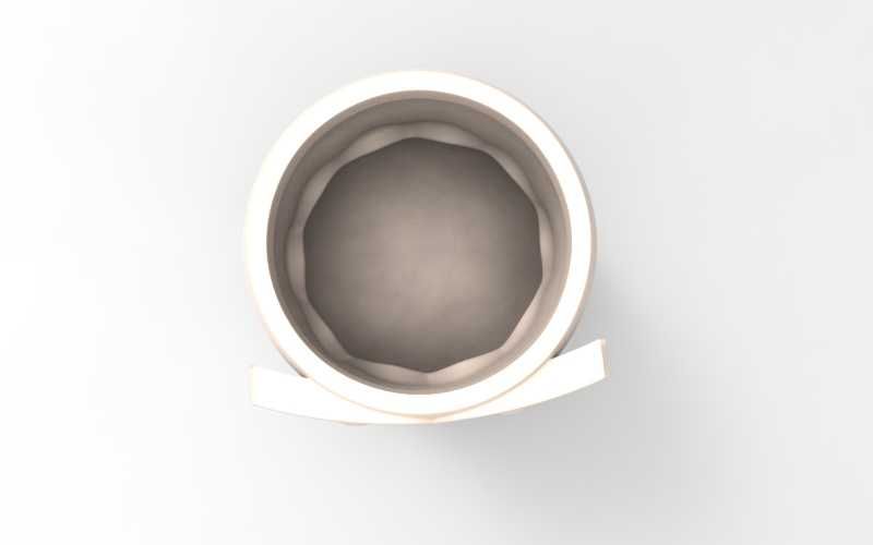 Vaso/Suporte Coruja Fofa 3D | Decoração Sabedoria Zen