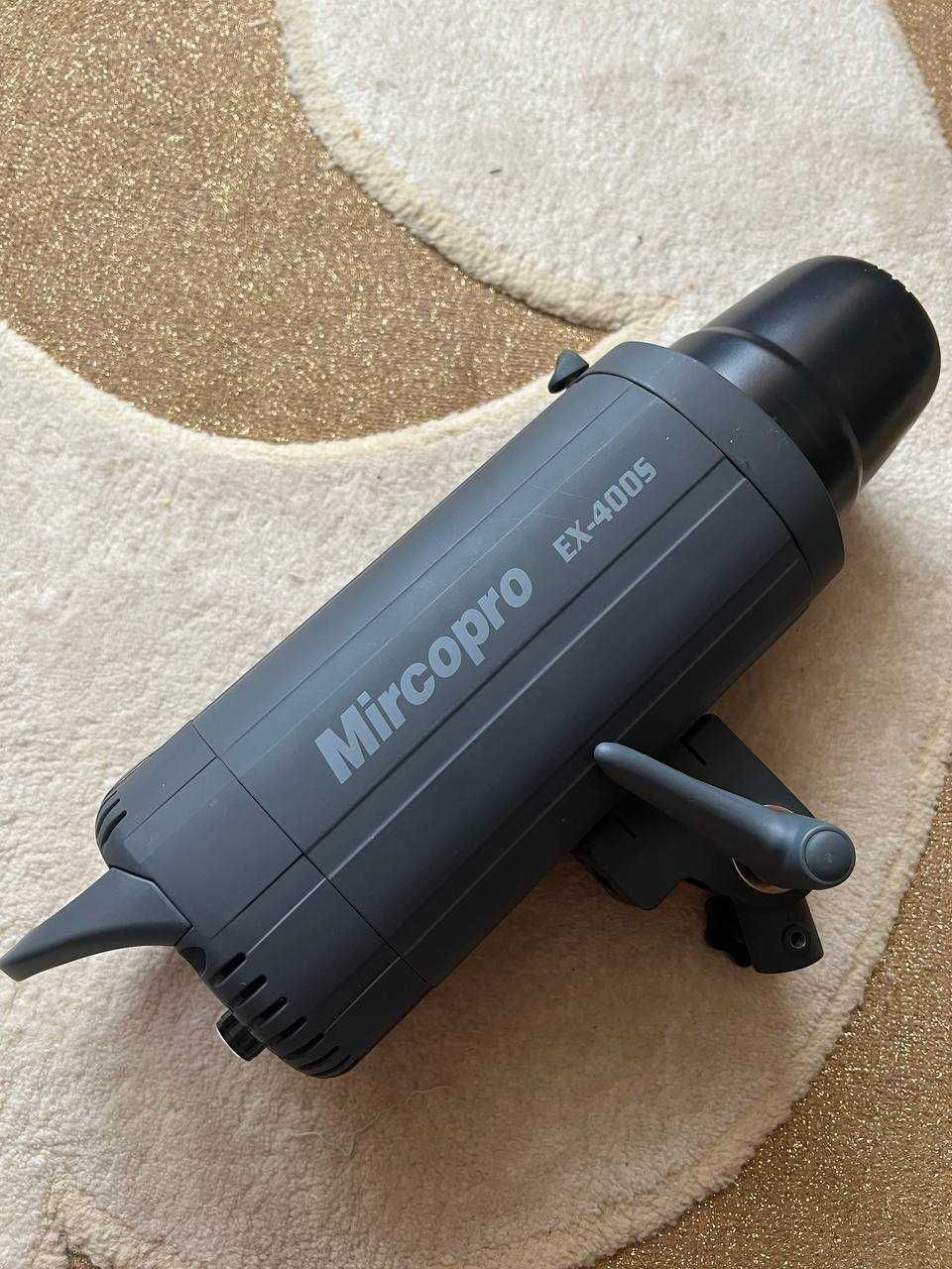 Студійний фотоспалах Mircopro EX-400S з рефлектором