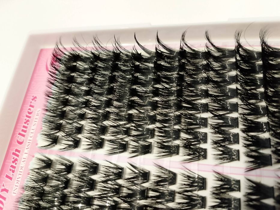 Zestaw rzęs bondingowych kępki rzęs sztuczne rzęsy doklejane rzęsy