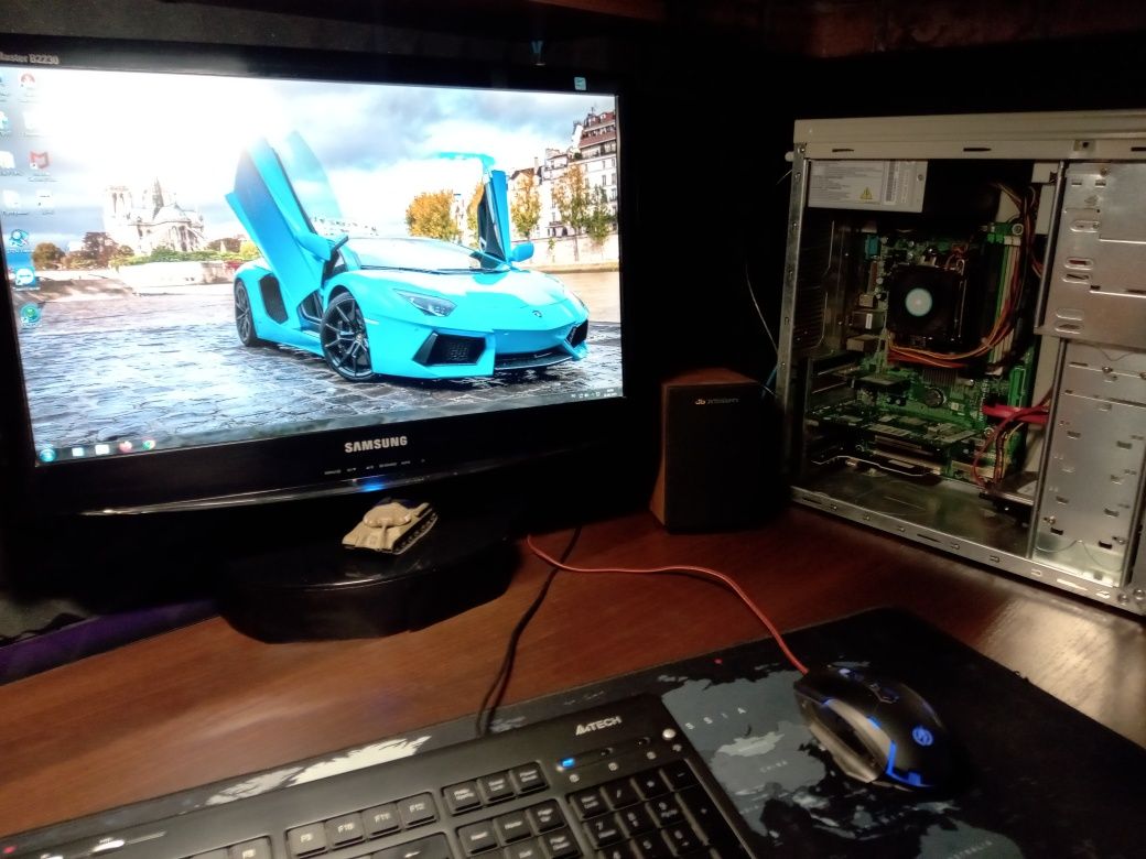 Компьютер ПК повністю робочий Системний блок з Windows 7