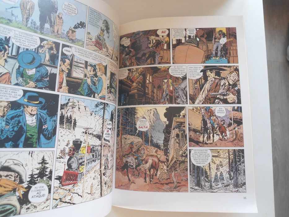 O Cavalo de Ferro -Blueberry por Charlier Giraud