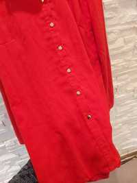 Damska koszula czerwona