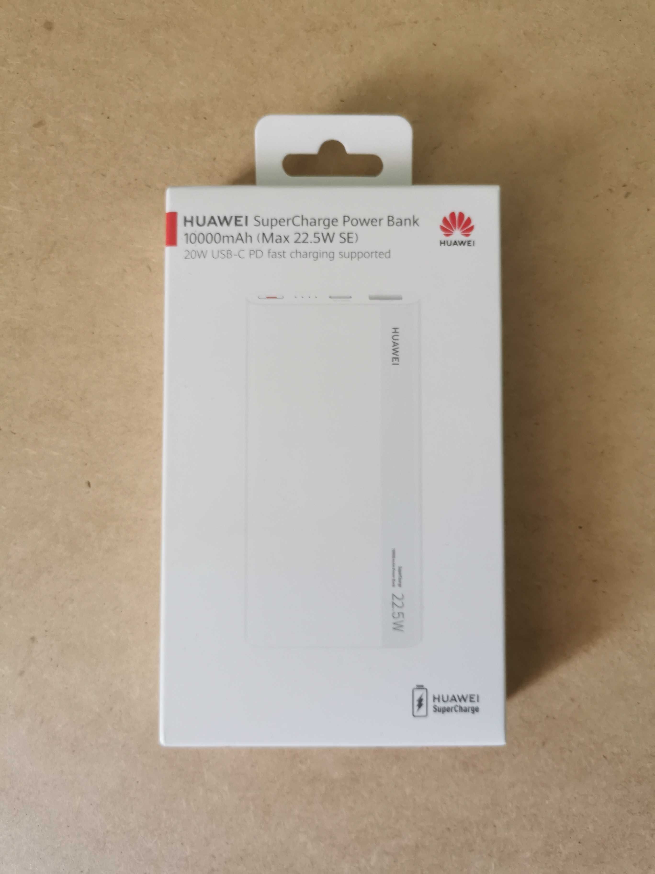 Павербанк Huawei  10000 mAh Black Оригінал білий