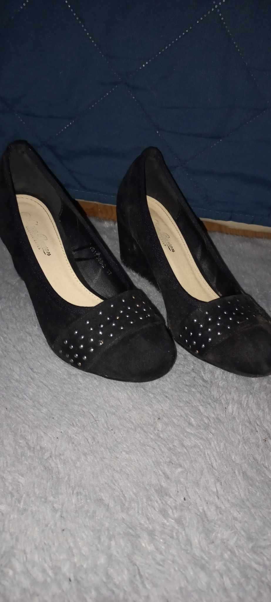 Buty czarne rozmiar 37