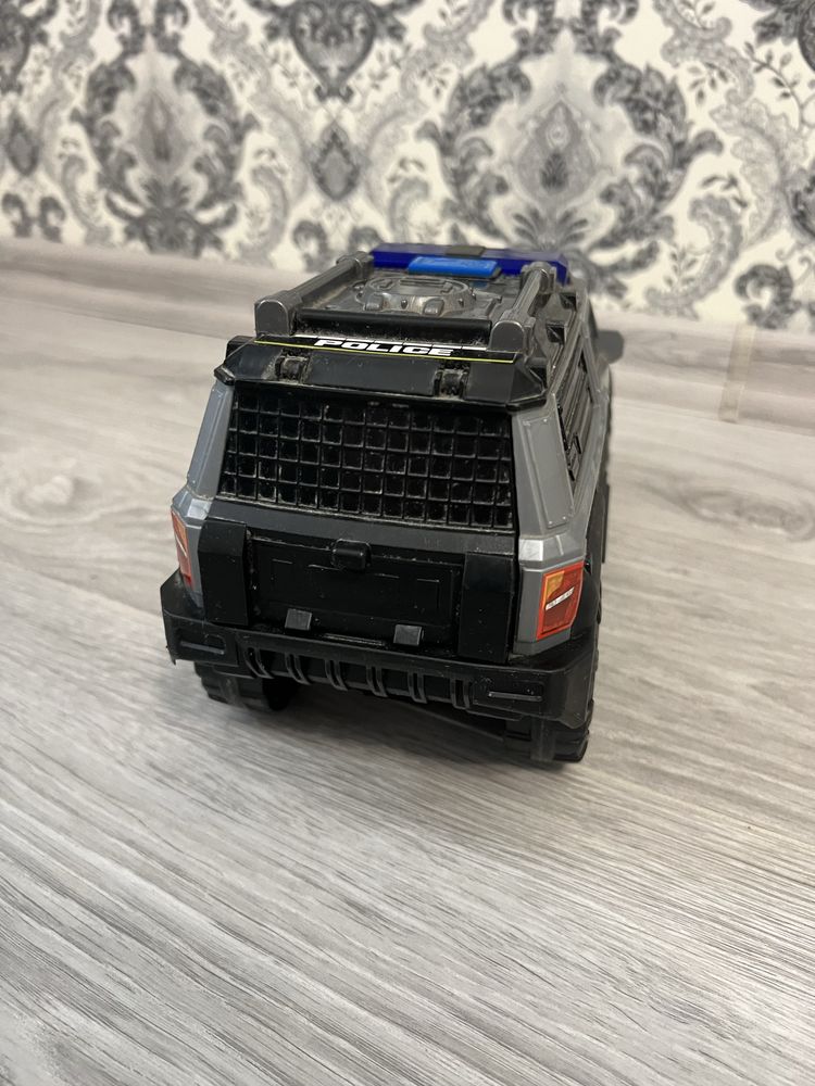 Джип поліцейський зі світлом і музикою dickie toys