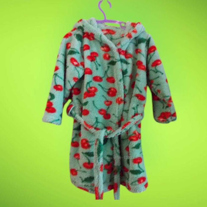 Халат детский махровый на 6-7 лет