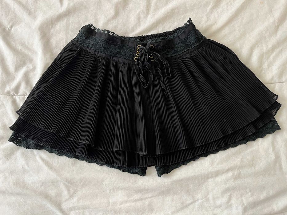 Holly Bracken - Saia Curta com Calção em Tule (Tam S)