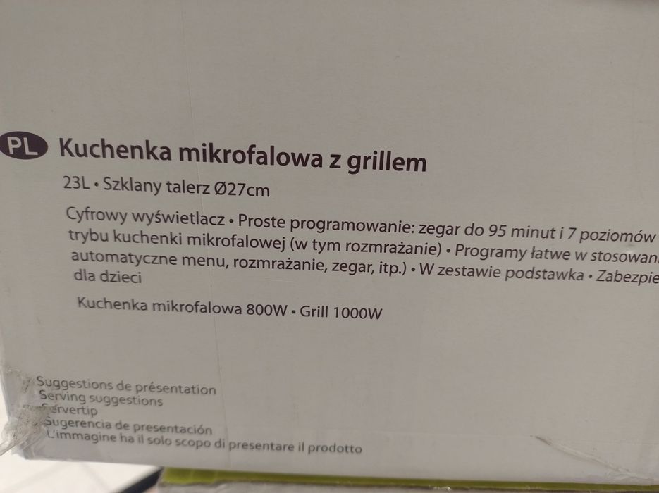 Kuchenka mikrofalowa Mandine nowa