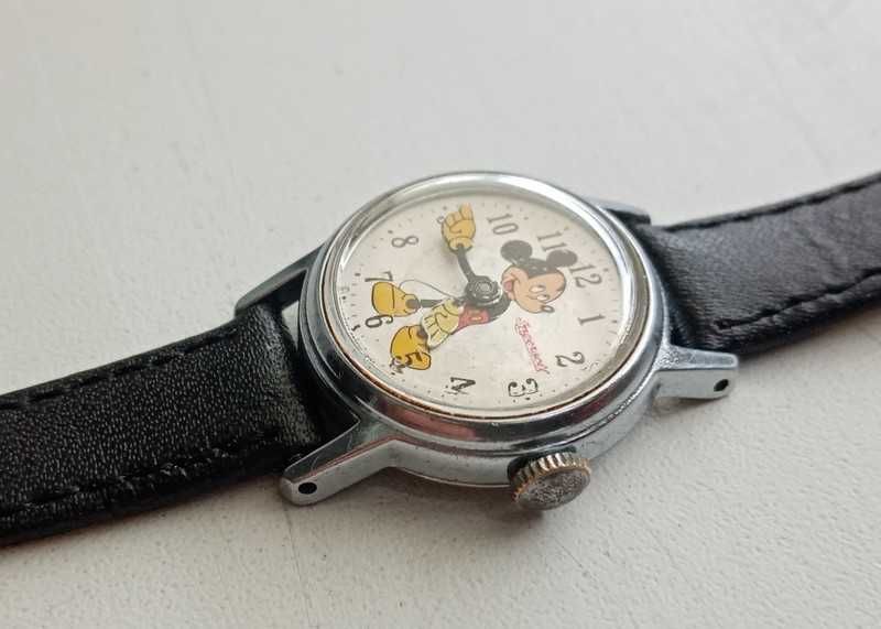 Zegarek Myszka Miki Ingersoll lata 1950 do 1960
