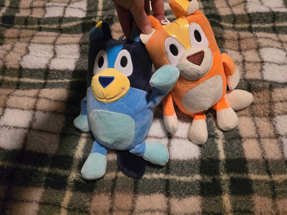Maskotki Bluey i Bingo nowe