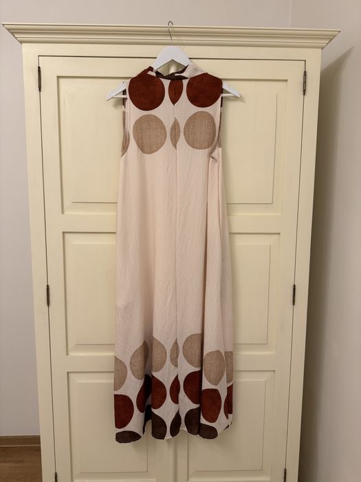 Wiskozowa sukienka midi z firmy Italian Style