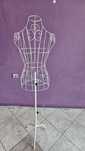 Manekin metalowy retro