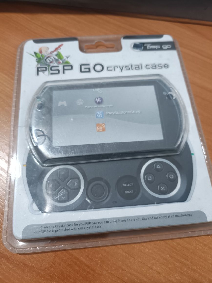 Чехол для psp go мягкий, твердый и металлический