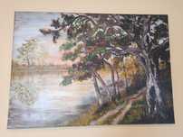 Obraz ręcznie malowany