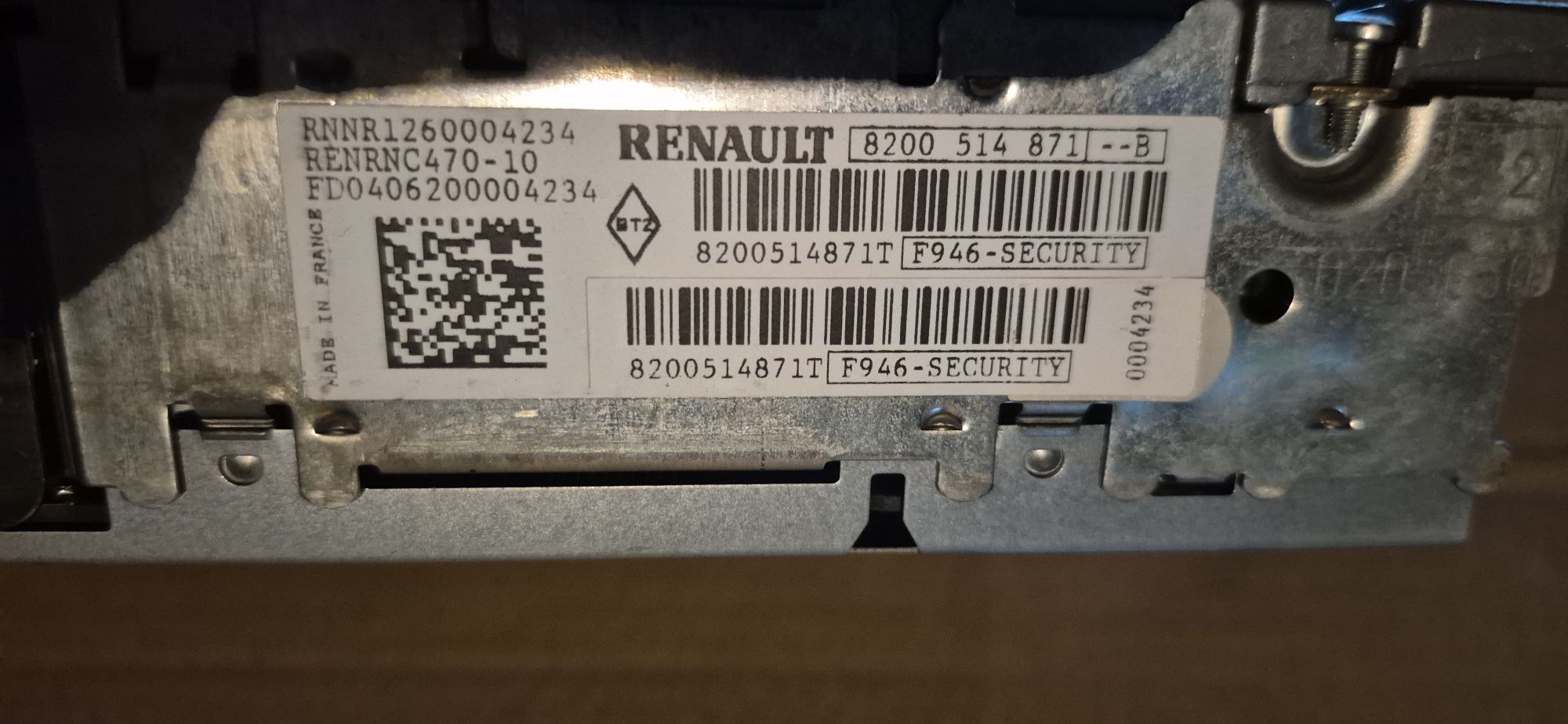 Radio renault laguna
