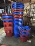 Lote carrinhos PVC supermercado