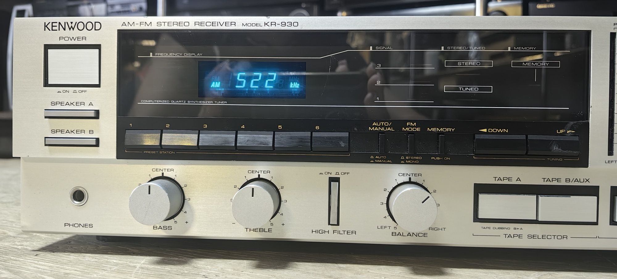 Ресивер Kenwood KR-930/Дефект/4Ω