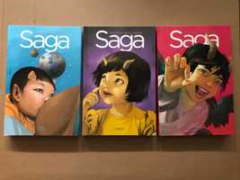 Saga Deluxe edition 1-3 Brian K Vaughan Image comics