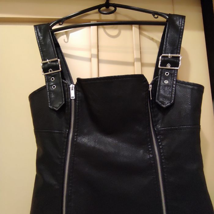 Сарафан Aftf basic з екошкіри р 46