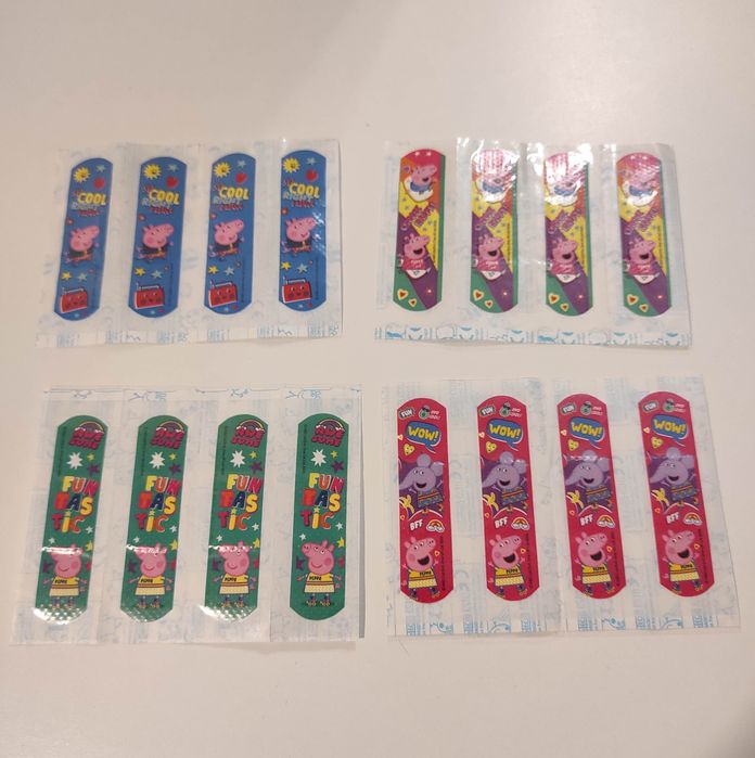 Świnka Peppa pig plastry opatrunkowe 16 sztuk