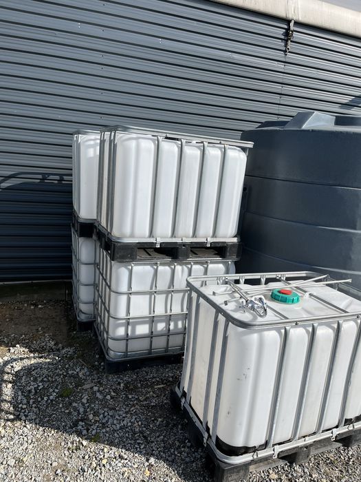 Zbiornik 600 l mauzer beczka paletopojemnik mini na wodę