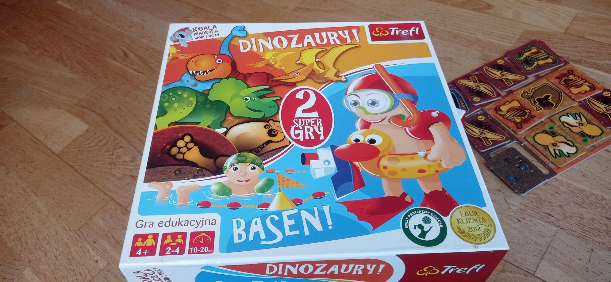 Gry edukacyjne Dinozaury,Basen