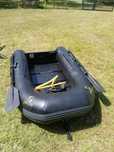 Ponton wędkarski jednoosobowy Black Boat One 180